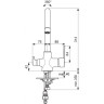 Смеситель для кухни VIDIMA UNO BA356AA